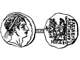 Coin of Antiochus IV Epiphanes, Tetradrachm